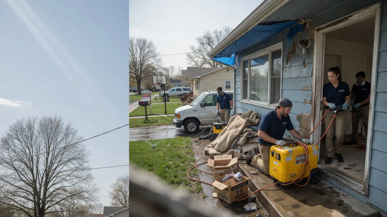 Basement Flood Cleanup in Blacksburg, VA near me